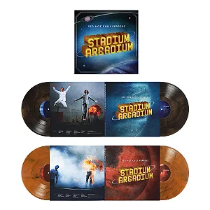 Red Hot Chili Peppers – Stadium Arcadium 20th Anniversary Indie Exclusive Brown Smoke & Orange Smoke Vinyl – LP Quádruplo