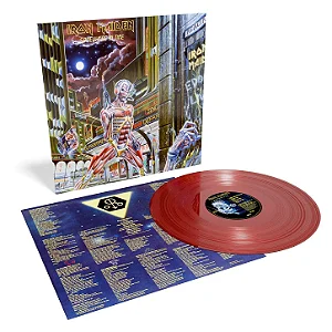 Iron Maiden – Somewhere in Time (40th Anniversary Oxblood Colour Vinyl) – LP