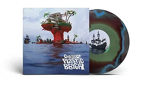 Gorillaz – Plastic Beach (Limited 180g Half-Speed Mastered Blue, Green & Orange Vinyl) – LP