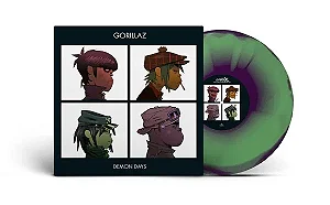 Gorillaz – Demon Days (Limited 180g Half-Speed Mastered Green, Purple & Red Vinyl) – LP