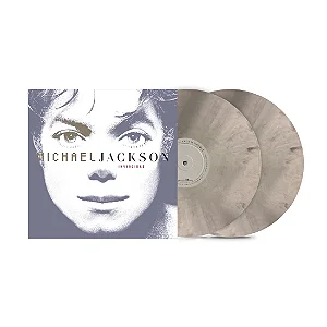 Michael Jackson – Invincible (National Album Day 2026 – Vinil Cinza Pedra Marmorizado) – LP Duplo