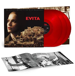 Madonna – Evita (30th Anniversary – Vinil Vermelho Translúcido) – LP Triplo