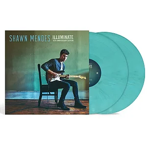 Shawn Mendes – Illuminate (Azul Água Translúcido – 10º Aniversário) – LP Duplo