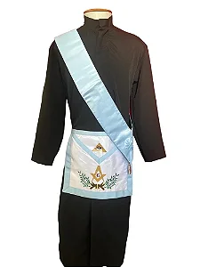 Conjunto Avental Mestre - Rito Adonhiramita