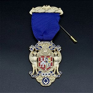 Comenda 300 Anos da Grande Loja Unida da Inglaterra (UGLE) - COLECIONÁVEL