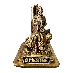 Estátua Mestre Maçom Resina
