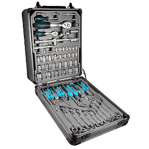 Kit Jogo de Ferramentas 186 Peças 8YU EDA