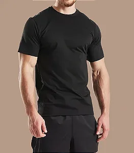 Camiseta Preta 100% Algodão