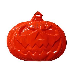 Painel Halloween Plástico 51x41cm Abóbora