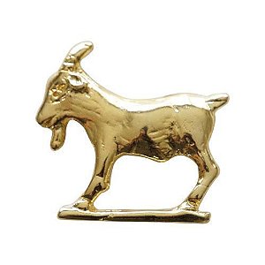 PIN BODE MAÇONARIA DOURADO