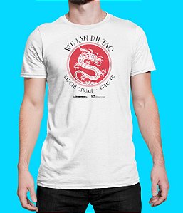 Camiseta Unissex - Wu San Dji Tao: Dragão Branco
