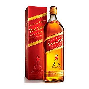 Whisky JW Red Label 1 litro R$ 105,00 un.