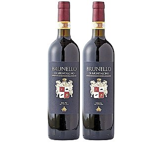 BRUNELLO DI MONTALCINO DOCG SELVA DEL CAVALIERE  - KIT C/ 2 GARRAFAS 750 ML