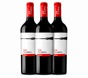 SIN PALAVRAS MALBEC CX 3 GARRAFAS - SAFRA 2022
