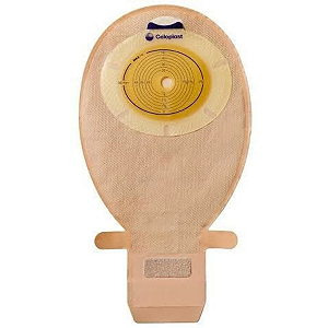 Bolsa de  Colostomia Sensura Drenavel Transparente Recortável 10/76mm - Coloplast