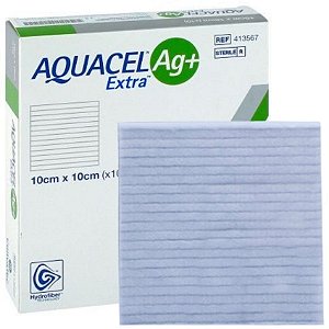 Curativo Aquacel AG+ EXTRA 10cm x 10cm - CONVATEC