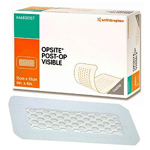 Curativo Opsite Post-Op Visible 15cm x 10cm Smith&Nephew - 01 Unidade