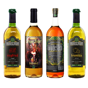 Kit Degustação Hidromel Sommelier Viking - Norseman