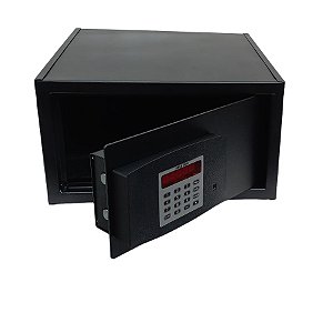Cofre Eletrônico com Auditoria  Gold Safe Modelo Slim Black