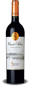 Vinho Tinto Chileno Casa Silva 5 Cepas