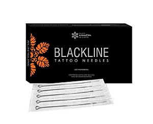 Caixa De Agulhas Black Line - Pintura Magnum - 50 Unidades