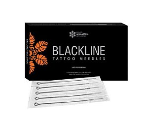 Caixa De Agulhas Black line - Bucha RS - 50 Unidades