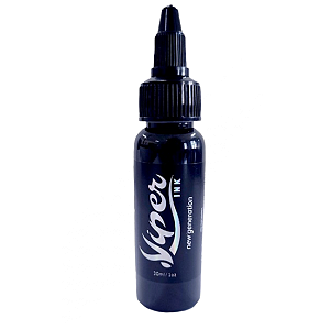 Tinta Viper Ink Preto Tribal 30ml - New Generation