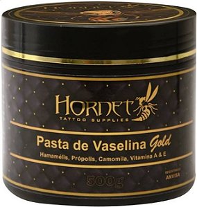 Vaselina Tatuagem Gold Black Premium Hornet Tattoo 500g