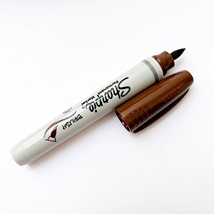 Caneta Sharpie Ponta Brush - Marrom