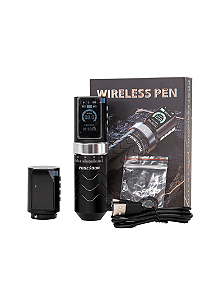 Máquina Pen Poseidon c/02 baterias HM145 - Prata