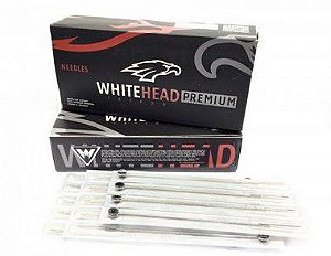 Caixa De Agulhas White Head Premium - Pintura magnum - 50 Unidades - 15MG  -  Validade Outubro/2019