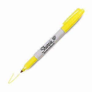 Caneta Sharpie Fine Point - Amarela