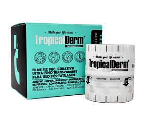TropicalDerm Filme Protetor P/ Tatuagem Fix Pró - Rolo 5 Metros