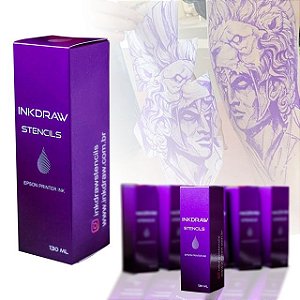 Tinta Para Decalque Inkdraw Stencil 130ml