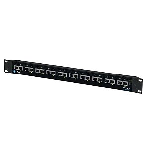 PATCH PANEL 10P POE FAST (P/RACK) 19"