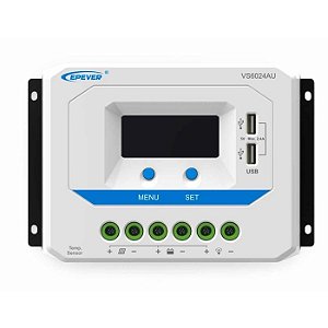 CONT CARGA PWM 12/24V 60A DISPLAY 6024AU EPEVERNEO