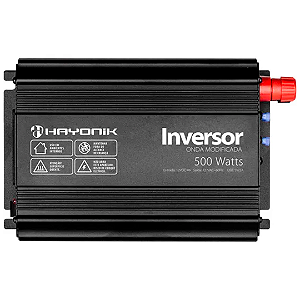 INVERSOR OFFGRID 500W 12VCC 127V MODIF USB PW HY