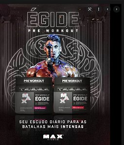 Egide Pre-Workout 300g Max Titanium