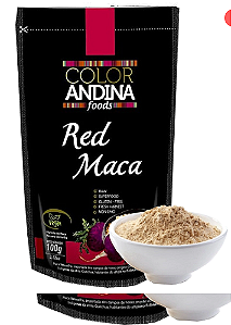 Maca Peruana Vermelha em pó 100% pura 100g | direto dos Andes