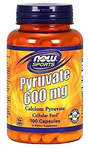 Pyruvate 600MG (100 caps) - Now Sports