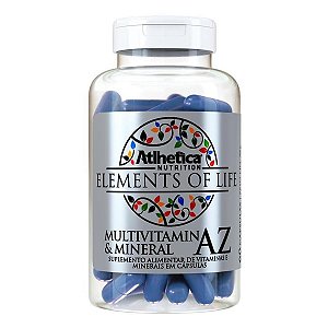 Multivitamínico Elements of Life A-Z 60 Cáps - Atlhetica Nutrition