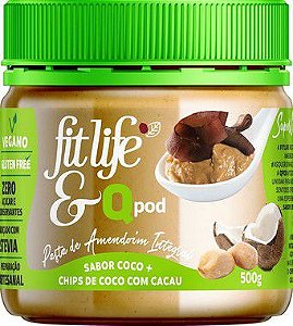 QPOD Coco - Fit Life • Pastas de Amendoim