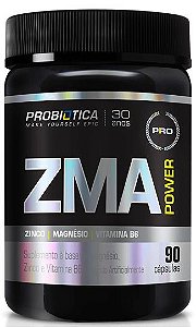 ZMA Power (90 Cápsulas) - Probiótica