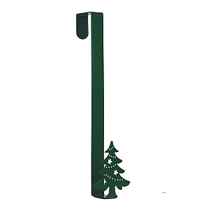 Gancho de Porta para Guirlanda Verde Árvore de Natal 30cm