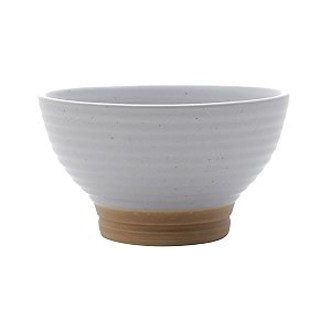 Bowl Cerâmica Cinza Romance 500ml Jogo c/2 unidades