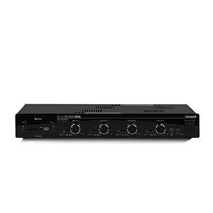 Amplificador Receiver Frahm Slim 4500 APP Multi Channel 480 Watts RMS 4 x 120w RMS