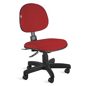 Cadeira Executiva Back System Tecido Vermelho