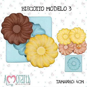 Molde Biscoito Modelo 3--CÓD 51