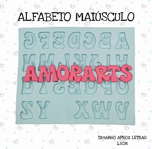 Molde Alfabeto Maiúsculo--CÓD 59