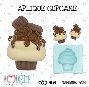 Molde Aplique Cupcake--CÓD 303